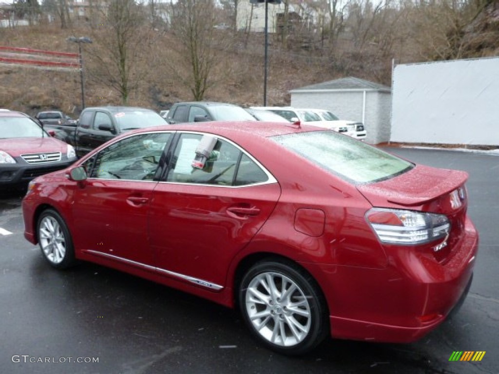 Matador Red Mica 2010 Lexus HS 250h Hybrid Premium Exterior Photo #77781785