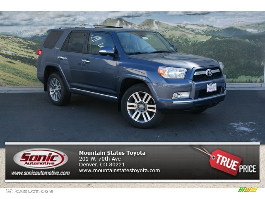 2013 4Runner Limited 4x4 - Shoreline Blue Pearl / Sand Beige Leather photo #1
