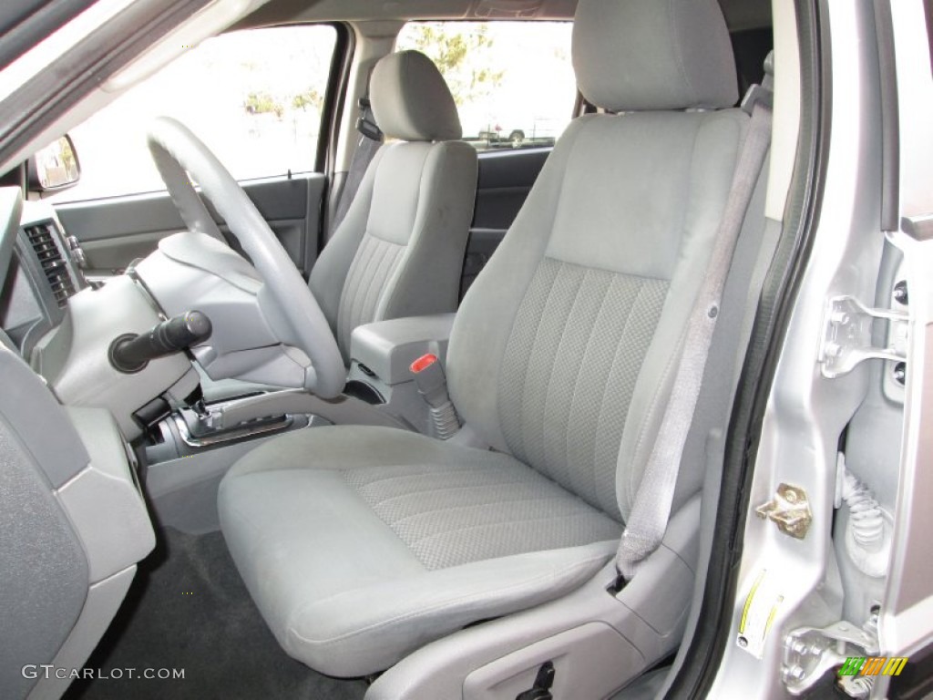 Medium Slate Gray Interior 2006 Jeep Grand Cherokee Laredo 4x4 Photo #77783116