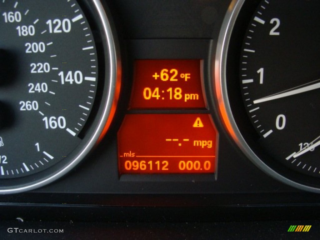2007 3 Series 328xi Coupe - Jet Black / Coral Red/Black photo #13