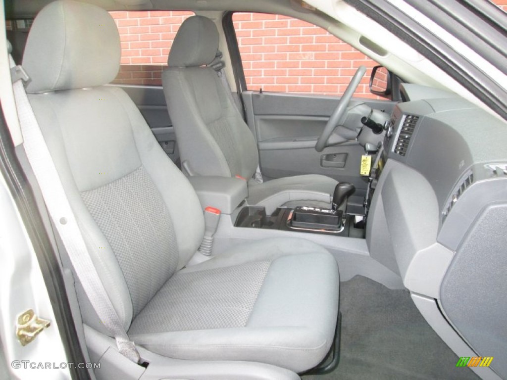 Medium Slate Gray Interior 2006 Jeep Grand Cherokee Laredo 4x4 Photo #77783144