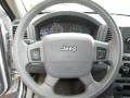 Medium Slate Gray 2006 Jeep Grand Cherokee Laredo 4x4 Steering Wheel