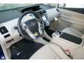  2013 Prius v Five Hybrid Bisque Interior
