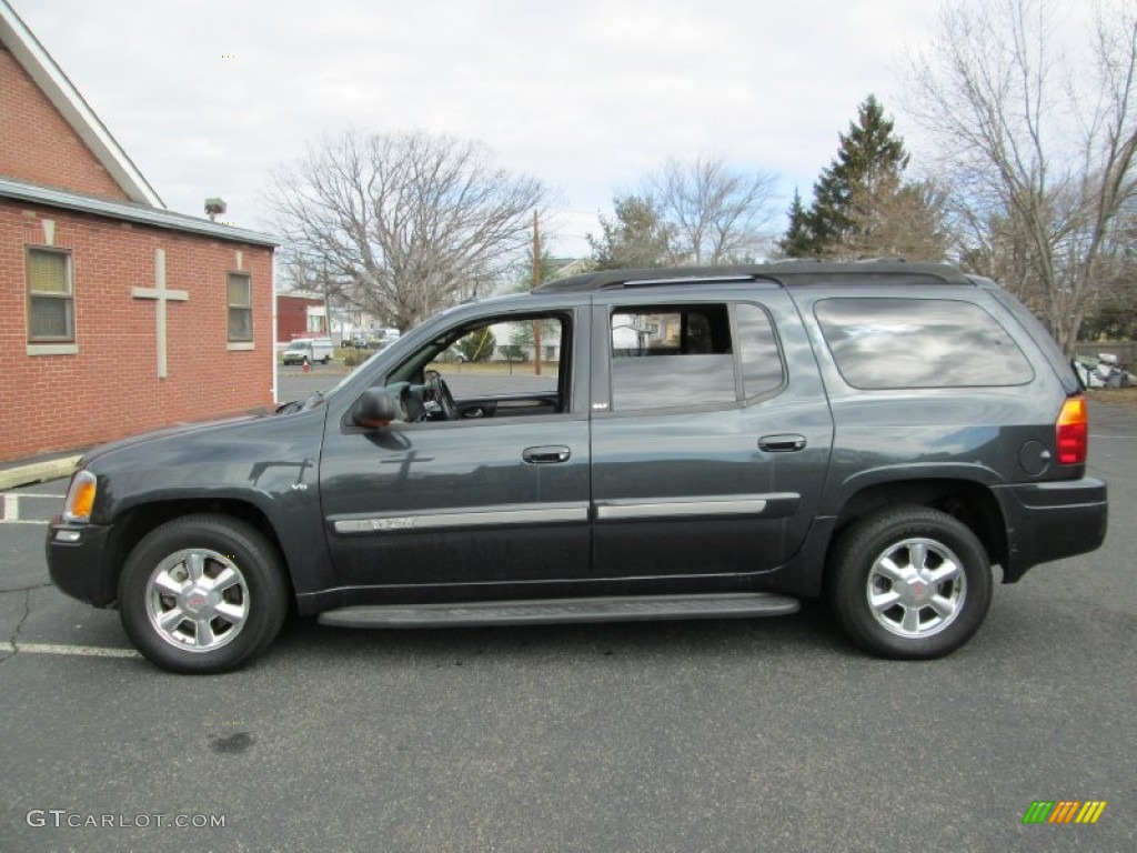 Carbon Metallic 2004 GMC Envoy XL SLT 4x4 Exterior Photo #77783636