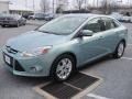 2012 Frosted Glass Metallic Ford Focus SEL Sedan  photo #3