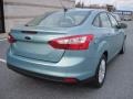 2012 Frosted Glass Metallic Ford Focus SEL Sedan  photo #8