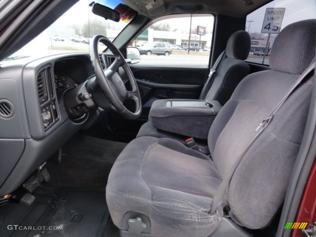 Graphite Interior 2000 Chevrolet Silverado 1500 LS Regular Cab Photo #77784629
