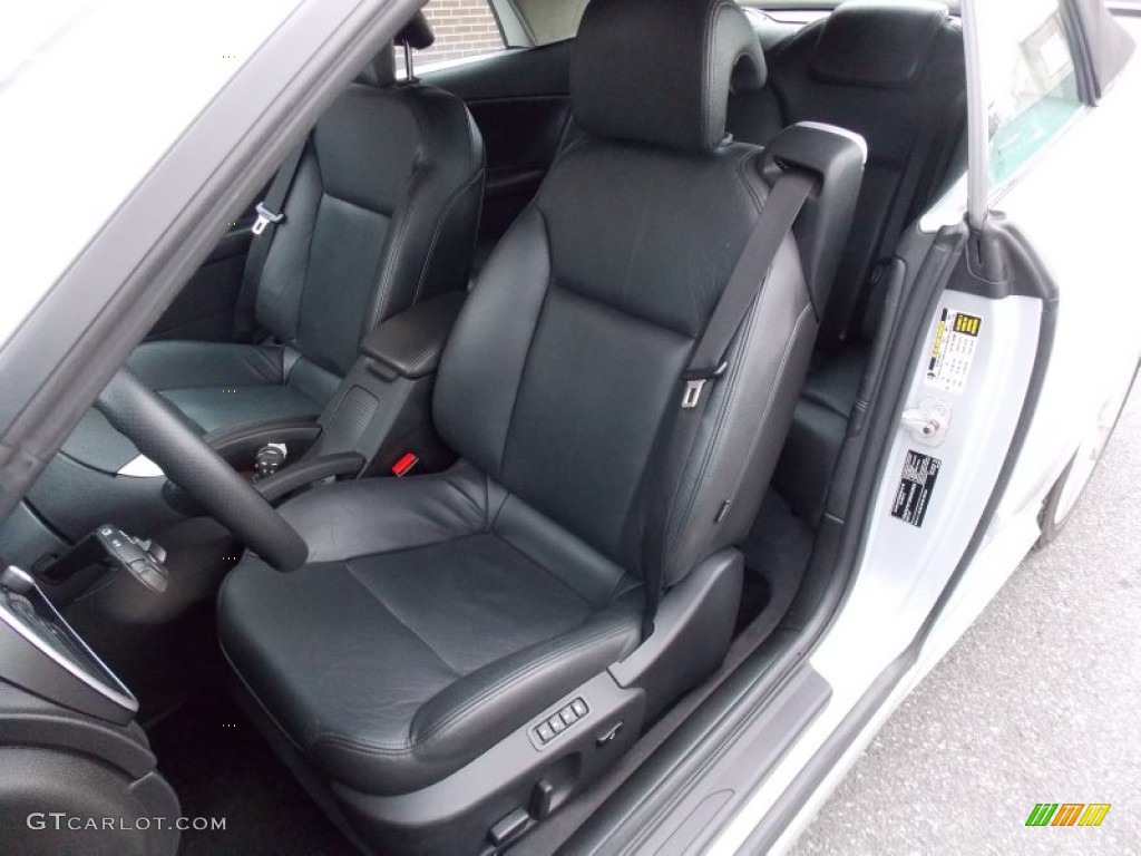 Black Interior 2008 Saab 9-3 2.0T Convertible Photo #77785589