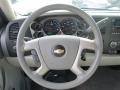 Light Titanium/Dark Titanium 2012 Chevrolet Silverado 1500 LT Crew Cab Steering Wheel
