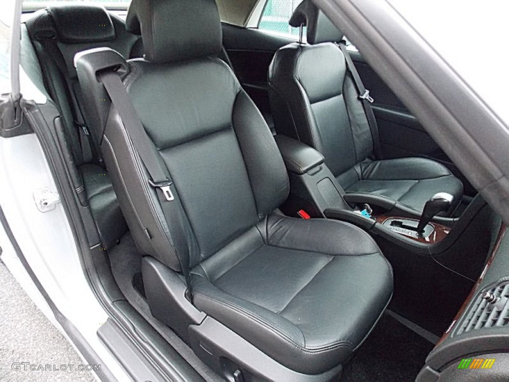 Black Interior 2008 Saab 9-3 2.0T Convertible Photo #77785733