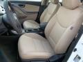 2013 Shimmering White Hyundai Elantra GLS  photo #6