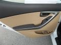 2013 Shimmering White Hyundai Elantra GLS  photo #7