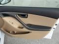 2013 Shimmering White Hyundai Elantra GLS  photo #9