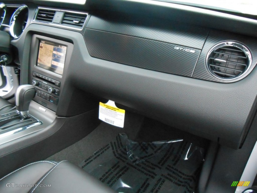 2014 Ford Mustang GT/CS California Special Coupe California Special Charcoal Black/Miko Suede Dashboard Photo #77786504