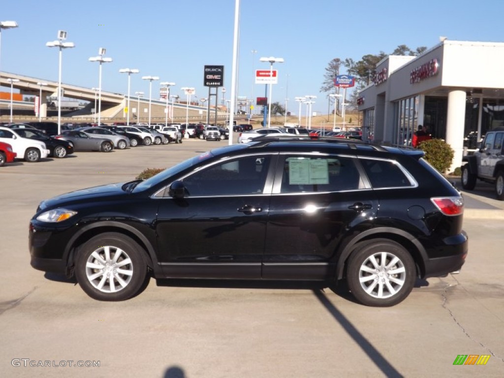 Brilliant Black 2010 Mazda CX-9 Sport Exterior Photo #77786528