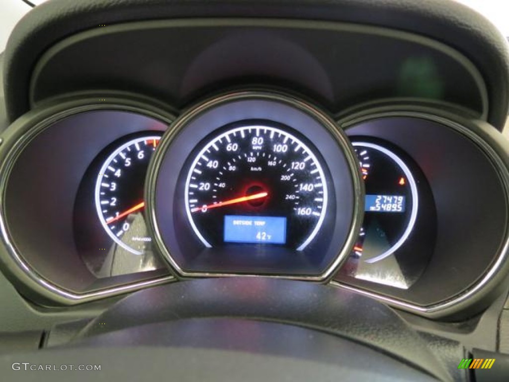 2011 Nissan Murano LE AWD Gauges Photo #77786622