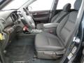 Black 2011 Kia Sorento LX Interior Color