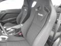 Charcoal Black Recaro Sport Seats 2014 Ford Mustang GT Coupe Interior Color
