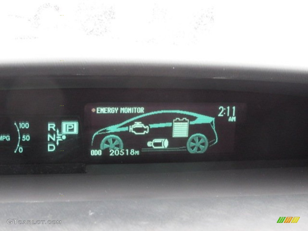 2011 Toyota Prius Hybrid II Gauges Photos