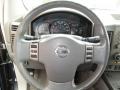 2004 Nissan Armada Graphite/Titanium Interior Steering Wheel Photo