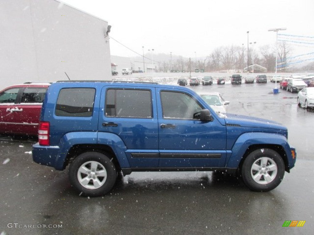 Deep Water Blue Pearl 2010 Jeep Liberty Sport 4x4 Exterior Photo #77787827