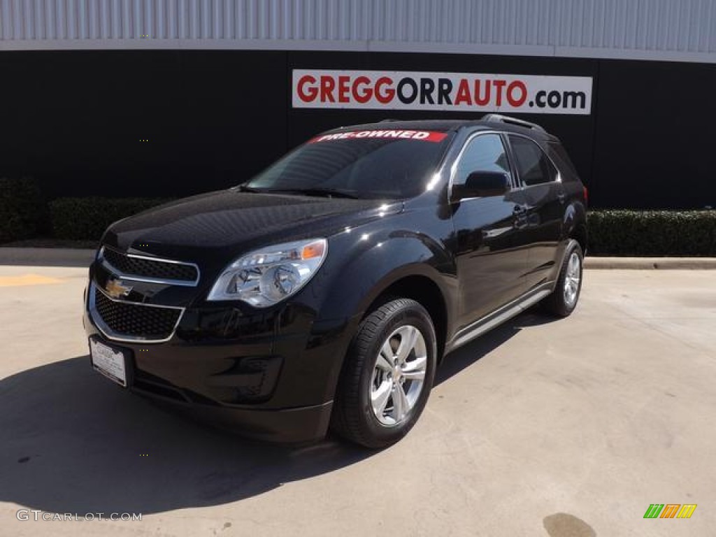 2012 Equinox LT - Black / Jet Black photo #2