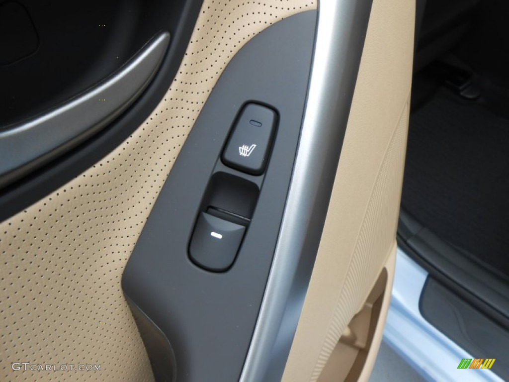 2013 Elantra Limited - Blue Sky Metallic / Beige photo #20