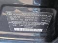 F1: Ebony Black 2009 Hyundai Sonata GLS Color Code