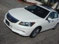 White Diamond Pearl - Accord EX-L V6 Sedan Photo No. 9