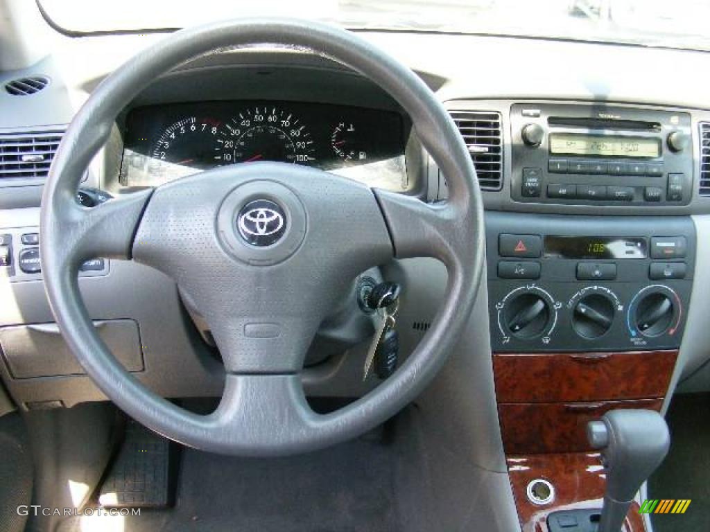 2007 Corolla LE - Black Sand Pearl / Stone photo #14