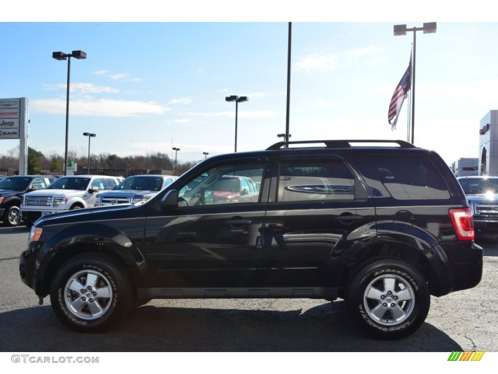 2009 Escape XLT V6 - Black / Stone photo #5