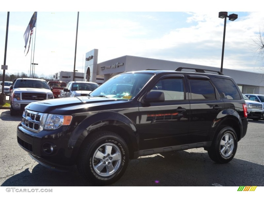 2009 Escape XLT V6 - Black / Stone photo #6