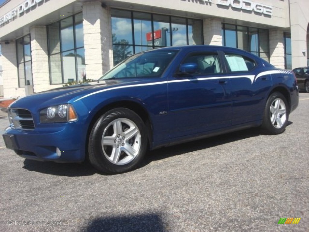 Deep Water Blue Pearl 2010 Dodge Charger R/T Exterior Photo #77789252
