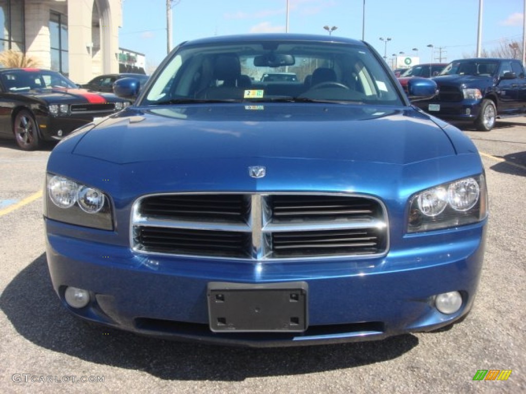Deep Water Blue Pearl 2010 Dodge Charger R/T Exterior Photo #77789394