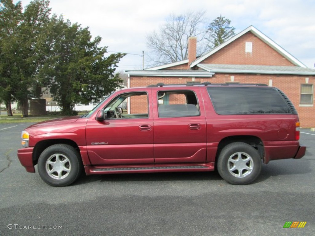 Garnet Red Metallic 2002 GMC Yukon XL Denali AWD Exterior Photo #77789906