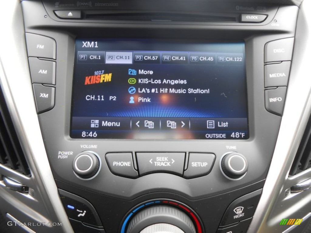 2013 Hyundai Veloster RE:MIX Edition Controls Photo #77789969