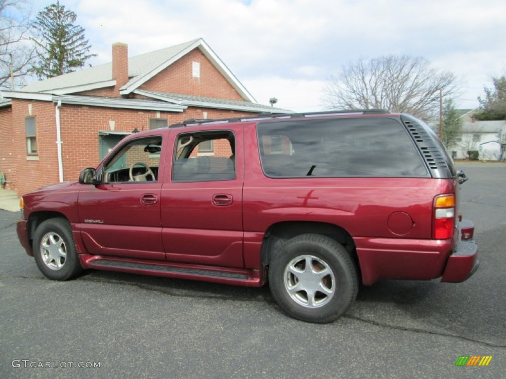 Garnet Red Metallic 2002 GMC Yukon XL Denali AWD Exterior Photo #77789987