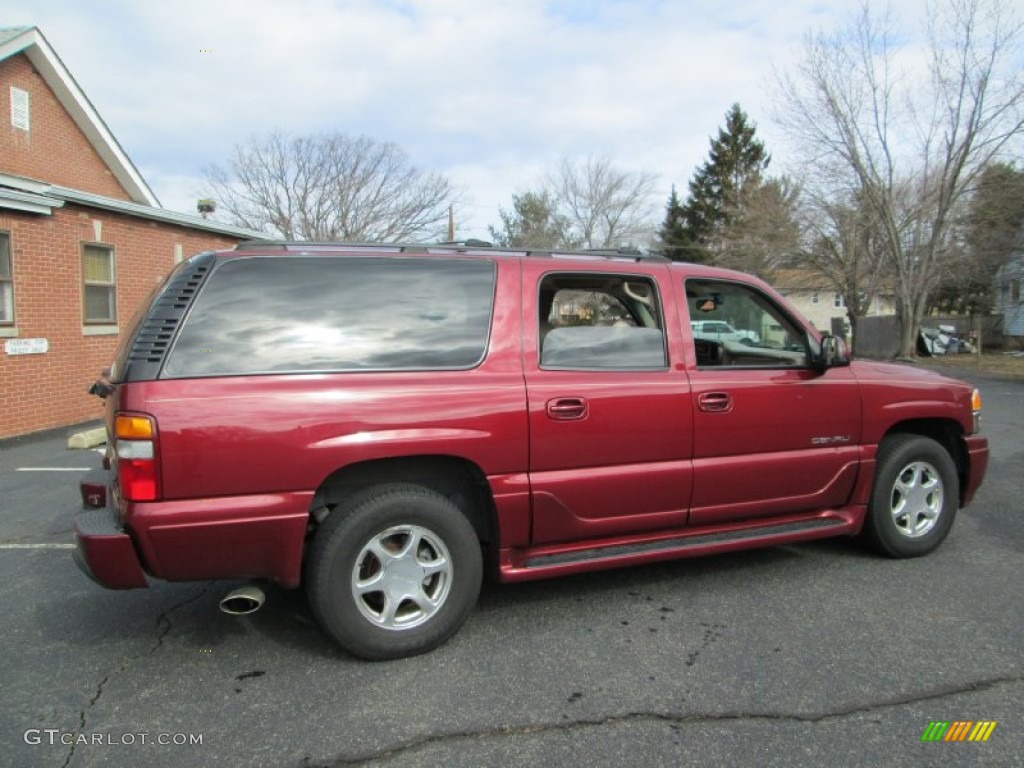 Garnet Red Metallic 2002 GMC Yukon XL Denali AWD Exterior Photo #77790097