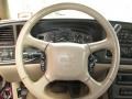 2002 GMC Yukon Sandstone Interior Steering Wheel Photo