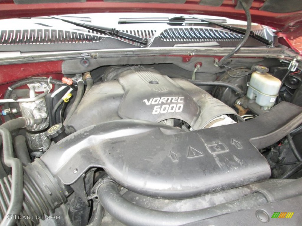 2002 GMC Yukon XL Denali AWD 6.0 Liter OHV 16V Vortec V8 Engine Photo #77790795