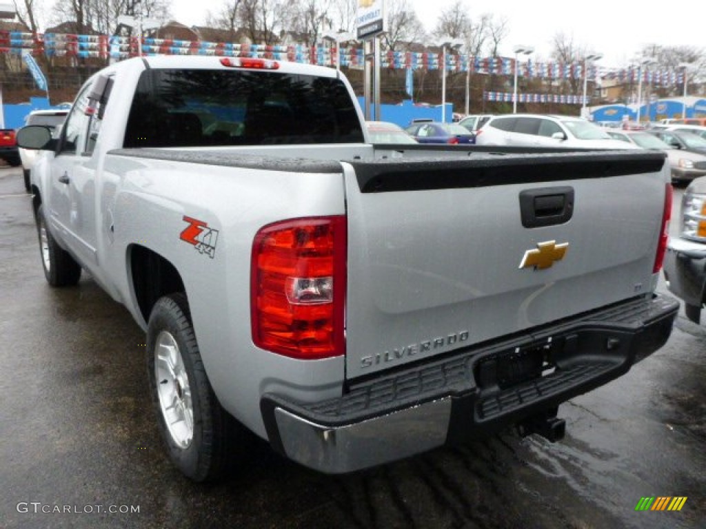 2013 Silverado 1500 LT Extended Cab 4x4 - Silver Ice Metallic / Ebony photo #5