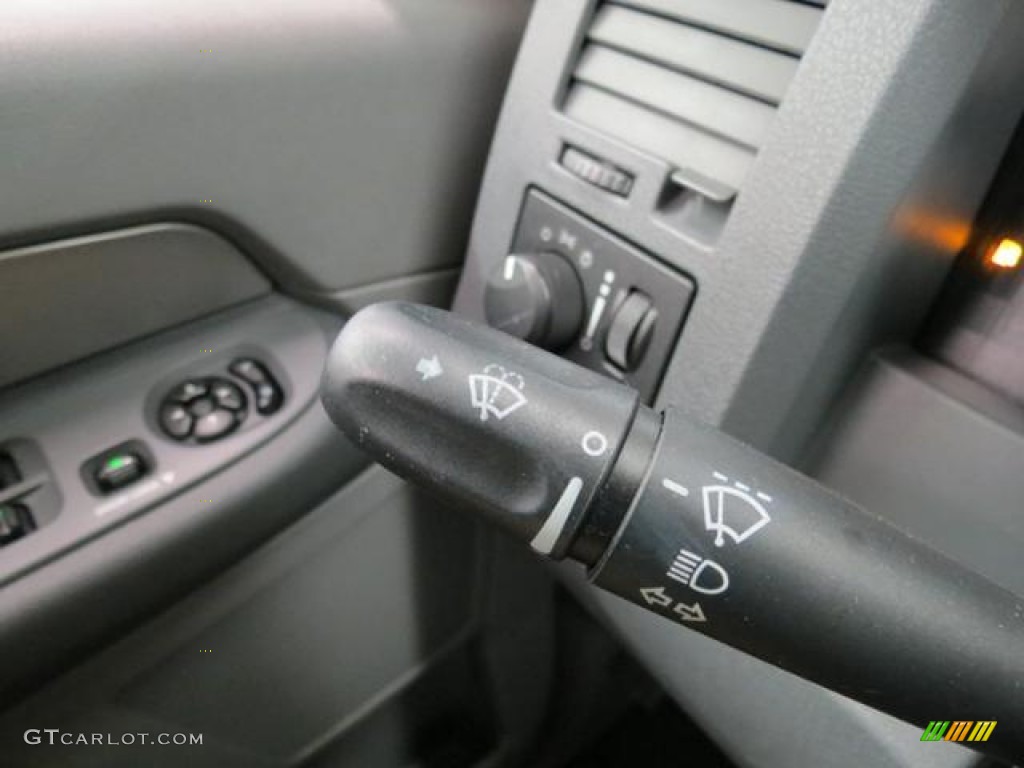 2008 Ram 1500 ST Regular Cab - Brilliant Black Crystal Pearl / Medium Slate Gray photo #16