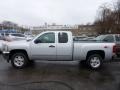 2013 Silver Ice Metallic Chevrolet Silverado 1500 LT Extended Cab 4x4  photo #6