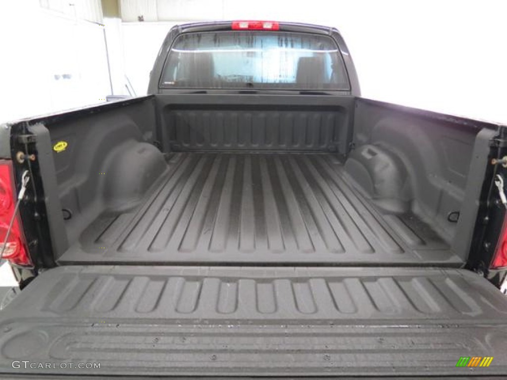 2008 Ram 1500 ST Regular Cab - Brilliant Black Crystal Pearl / Medium Slate Gray photo #22