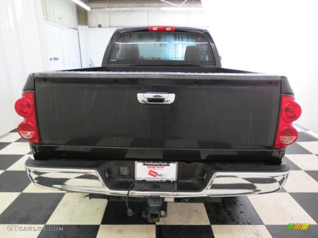 2008 Ram 1500 ST Regular Cab - Brilliant Black Crystal Pearl / Medium Slate Gray photo #24