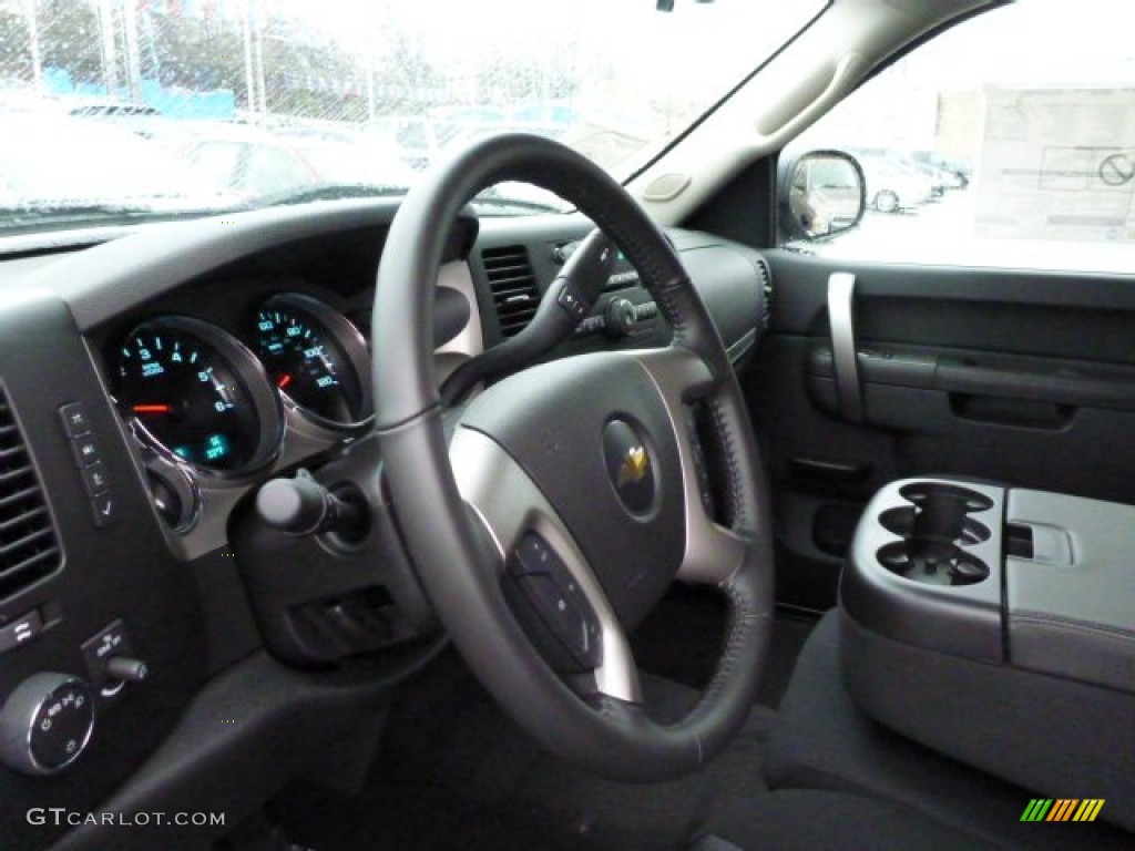 2013 Silverado 1500 LT Extended Cab 4x4 - Silver Ice Metallic / Ebony photo #16