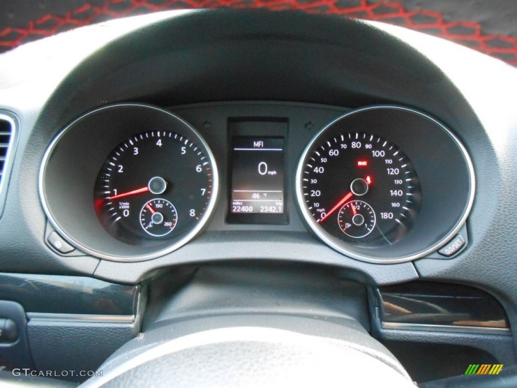 2010 Volkswagen GTI 4 Door Gauges Photos