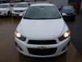 2013 Summit White Chevrolet Sonic LT Sedan  photo #8