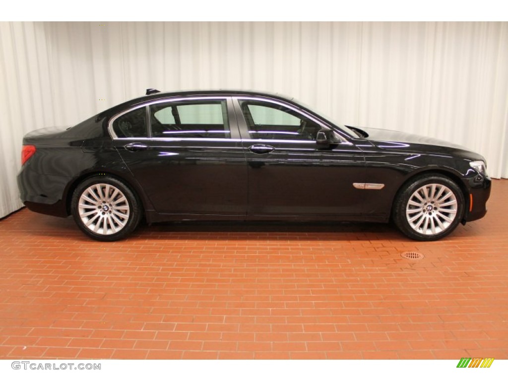 Black Sapphire Metallic 2010 BMW 7 Series 750Li xDrive Sedan Exterior Photo #77792312