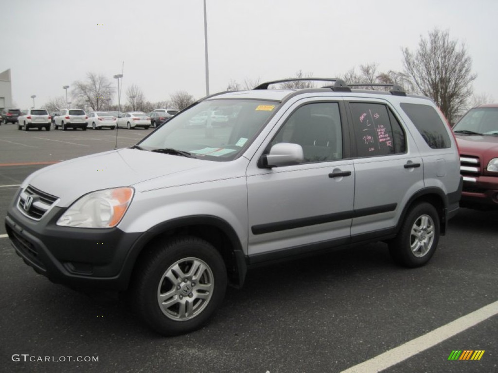 Satin Silver Metallic 2003 Honda CR-V EX 4WD Exterior Photo #77792315